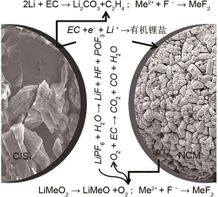 《储能科学与技术》推荐|胡文豪 等：高镍/碳硅三元锂离子电池循环老化机理研究