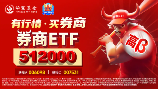 “旗手”异动，华创云信冲击涨停！券商ETF（512000）涨1．45%，机构：看好持续受益中长期资金入市的券商